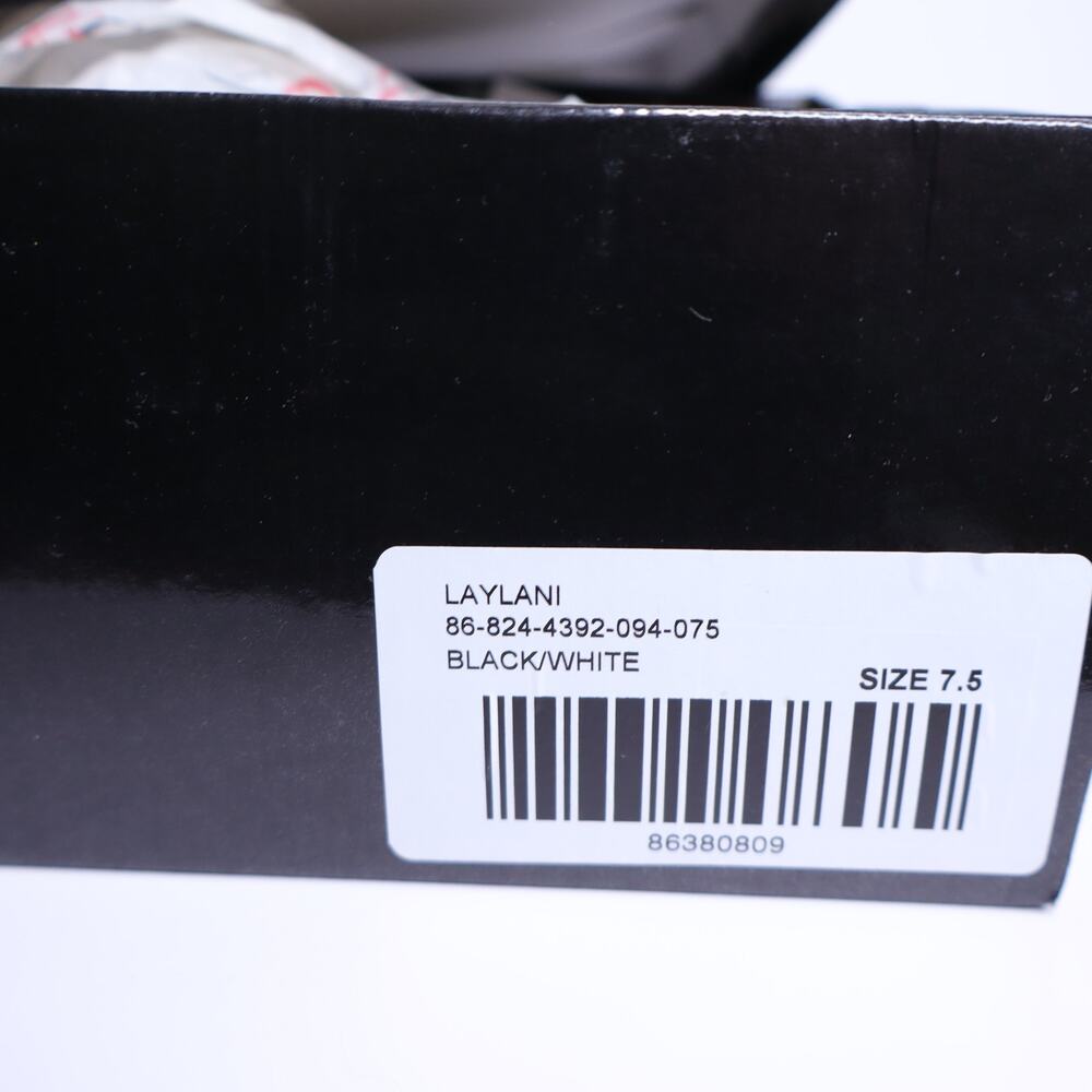 NEW YORK & COMPANY Laylani Houndstooth Heeled Platform Sandals NIB Women's 7.5 - Picture 5 of 8